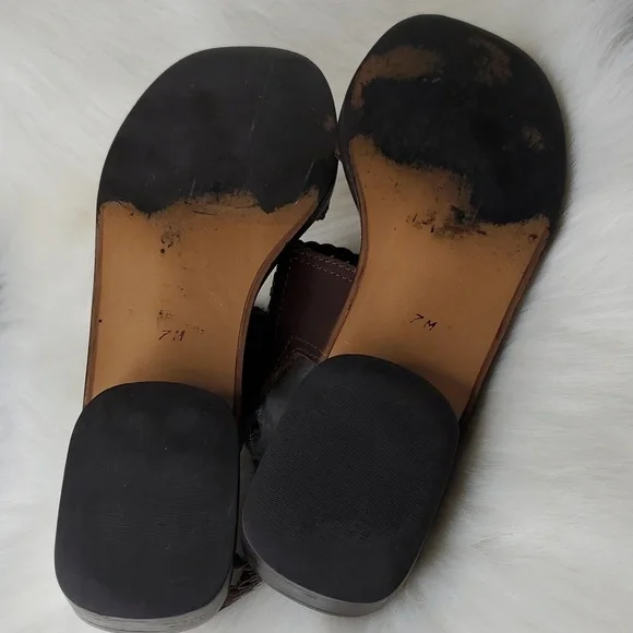 Enzo Angiolini Weaved Leather Strap Sandal - Picture 14 of 15